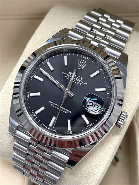 black face rolex|rolex datejust 41mm black dial.